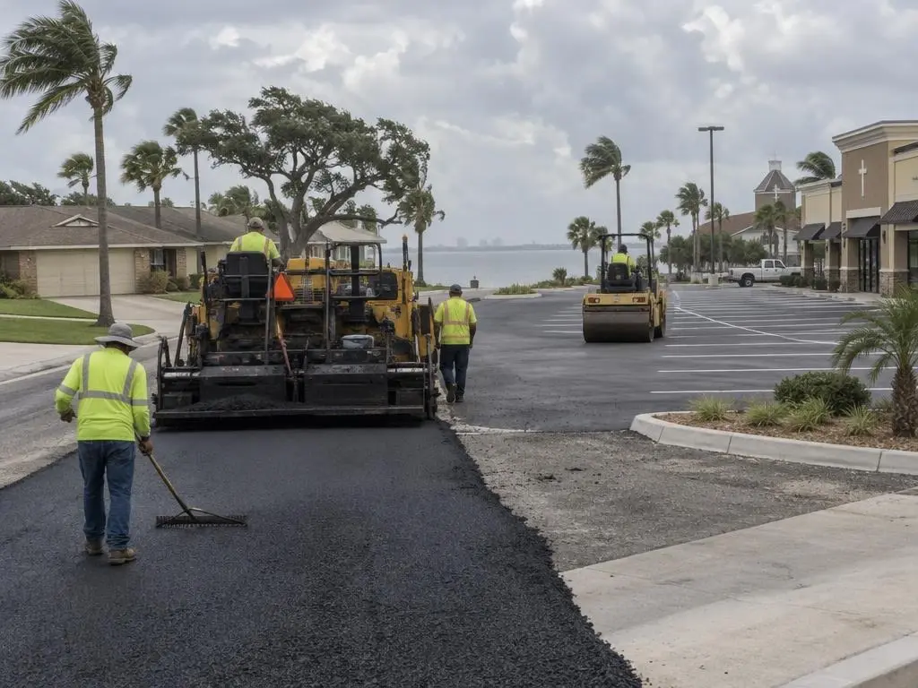 Parking Lot Paving in Corpus Christi, TX